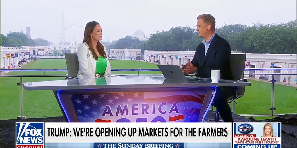 Secretary Rollins discusses US agriculture's role in Iran plan