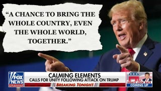 Calls for unity follow assassination attempt on Trump - Fox News