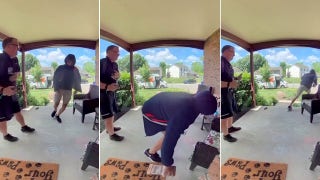 Ohio FedEx driver stunned as porch pirate steals package seconds after delivery - Fox News