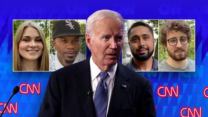 Americans share whether President Biden should 'pass the torch' after debate performance