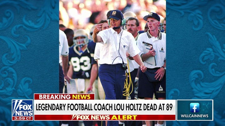 Legendary football coach Lou Holtz dead at 89