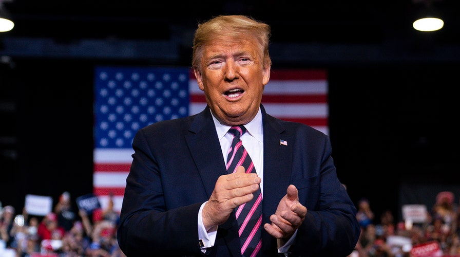 Trump kicks off third rally in West Coast campaign blitz ahead of Nevada caucuses