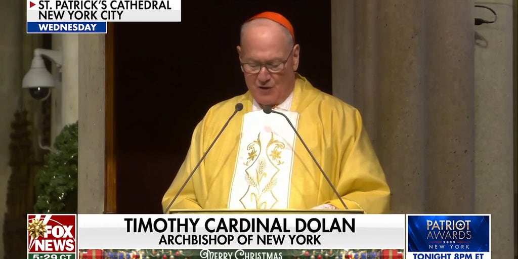 Cardinal Dolan shares last Christmas mass in New York City