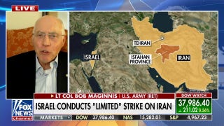 Lt. Col Bob Maginnis: Strategy behind Israel's 'limited' strike on Iran is what 'David did to Saul' - Fox News