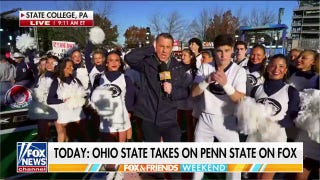 Penn State cheer squad brings the hype ahead of the Big Noon Kickoff on FOX - Fox News