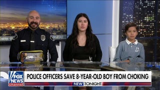 Police officer recalls saving young boy from choking: 'He wasn't breathing' - Fox News
