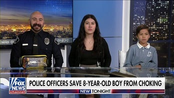 Police officer recalls saving young boy from choking: 'He wasn't breathing'