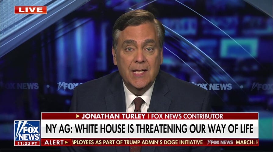 Jonathan Turley: New York AG Letitia James has always used her office to 'target opponents'