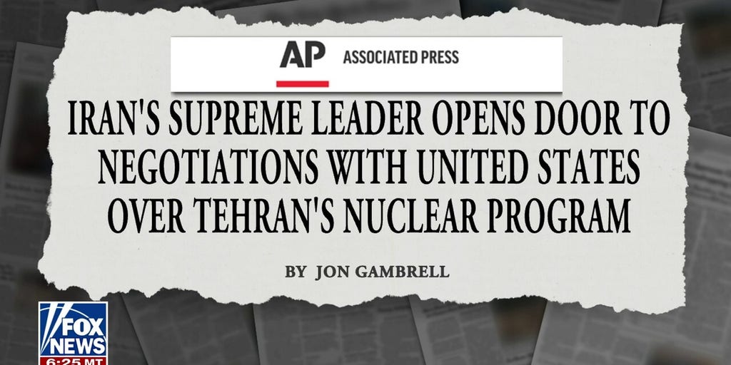 Iranian supreme leader open to nuclear talks with US: Report