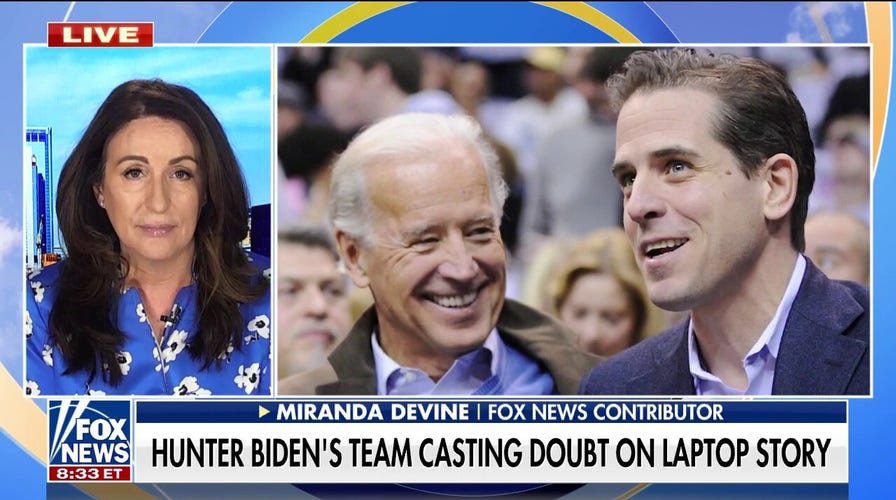 Hunter Biden's team trying to cover up laptop story