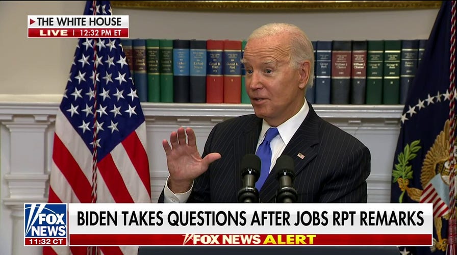 Biden chides reporters as not happy enough when reporting on his economy