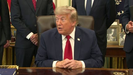 Trump pays tribute to Lindsey Graham after lawmakers death