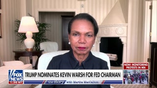 Condoleezza Rice praises Trump’s Fed pick Kevin Warsh as ‘intellectually curious'