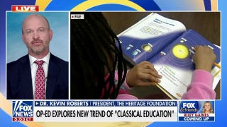 Classical education trend rejects 'conveyor belt' education of government-run schools: Dr. Kevin Roberts - Fox News