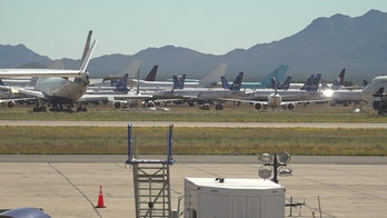 Airplanes grounded by coronavirus find indefinite parking spaces in Southwest deserts