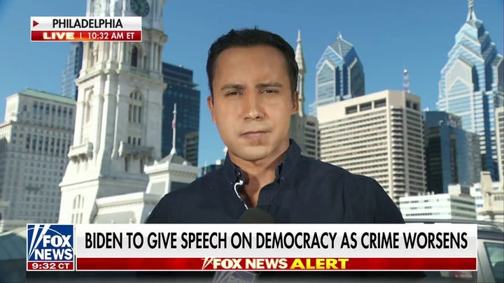 Philadelphia braces for Biden’s democracy speech amid skyrocketing crime