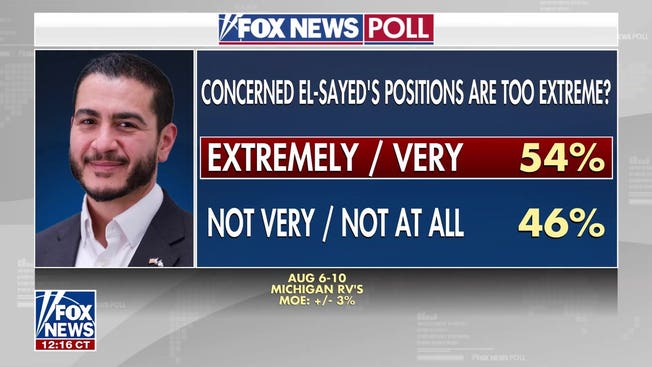 More than half of Michigan voters concerned El-Sayed’s positions are too extreme: Poll