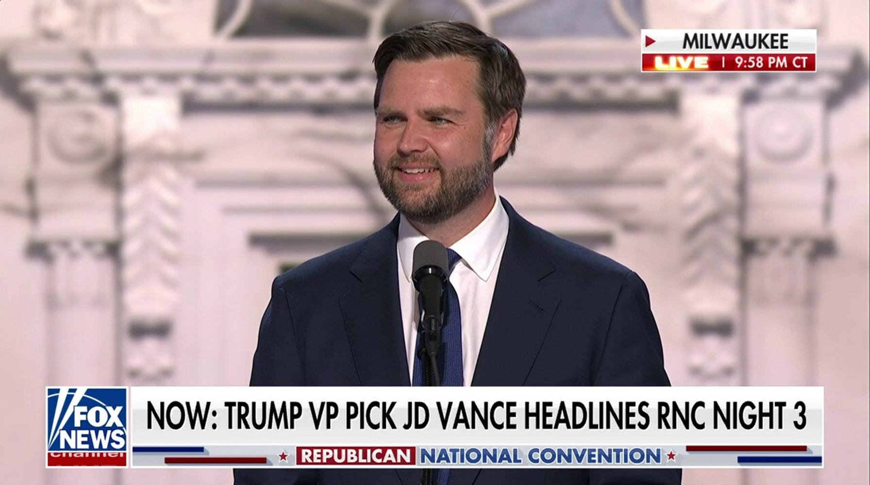 JD Vance Accepts Republican VP Nomination, Promises to Fight for Working Families