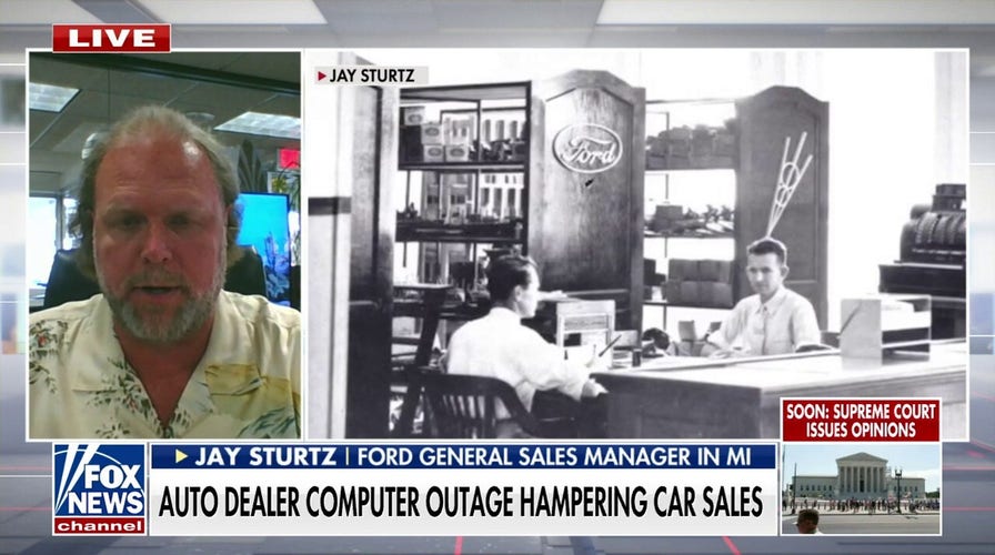 Cyberattack prompting computer outages at thousands of car dealerships