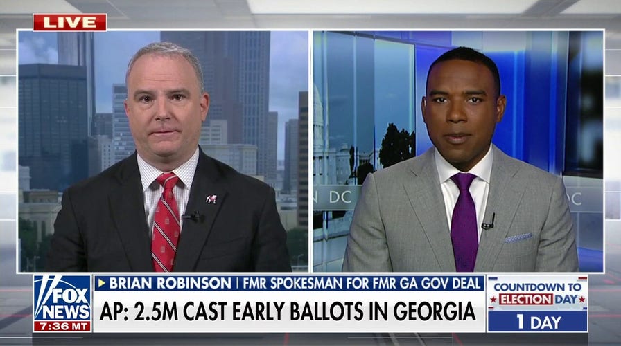 Georgia voter suppression claims 'embarrassing' for Abrams campaign: Brian Robinson