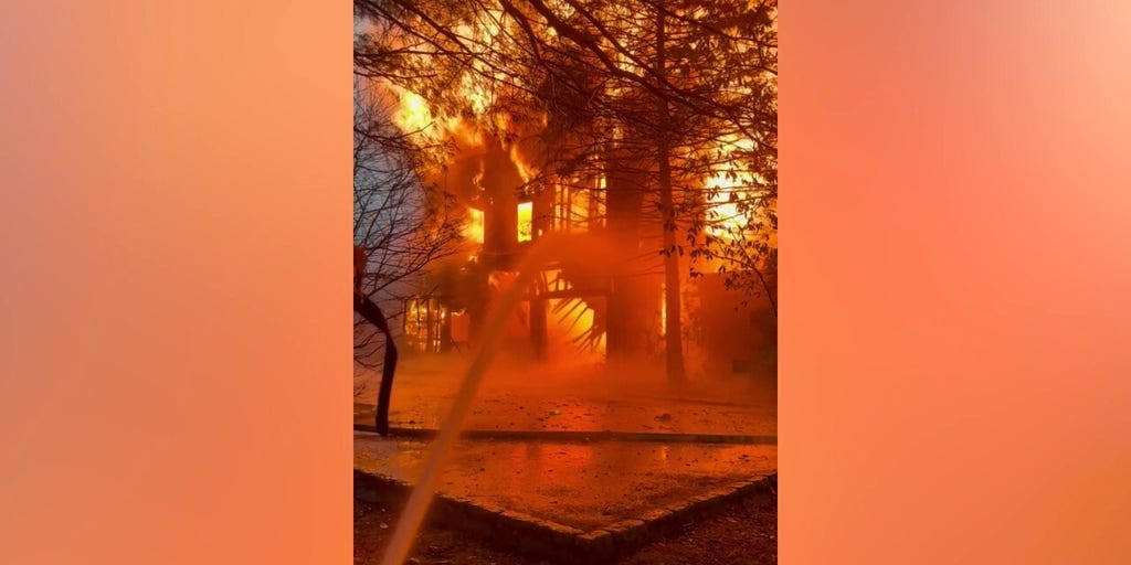 Massive Connecticut house fire may have been caused by frying a turkey inside garage