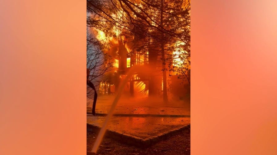 A massive Connecticut house fire may have been caused by frying a turkey inside the garage