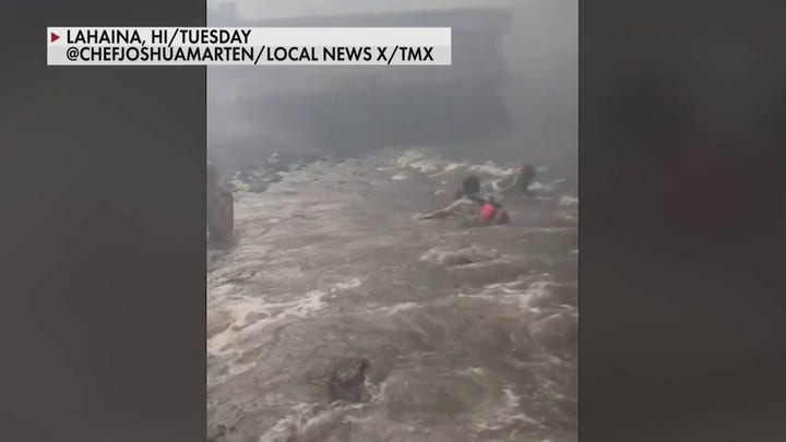 Maui wildfires: People seen jumping into ocean to flee fire, death toll rises