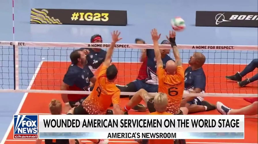 Wounded American veterans compete in sports worldwide