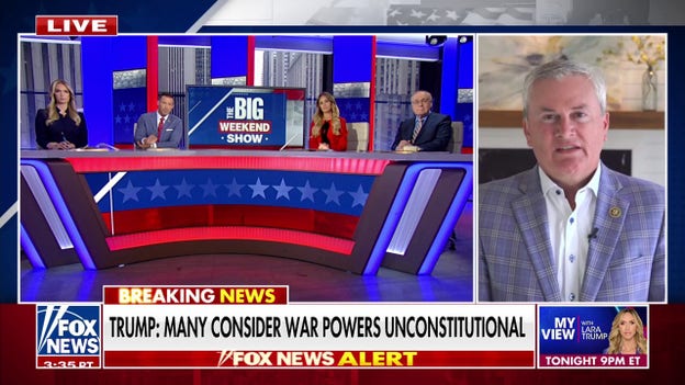 ‘Hard to believe’ Democrats are so vocal about Ukraine but don’t want to confront Iran: Rep James Comer