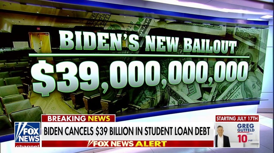 Biden cancels $39B in student loan debt