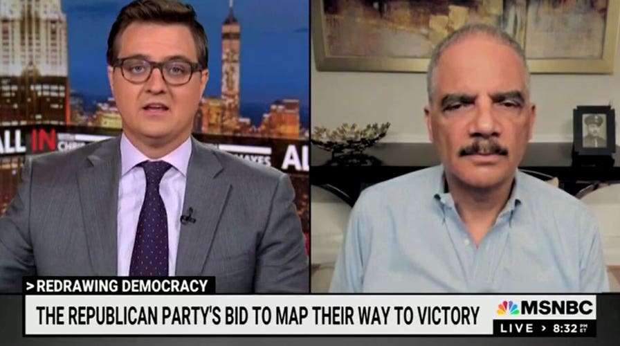 Eric Holder rails against redrawn GOP congressional maps despite ‘parsed’ opposition to Dem gerrymandering