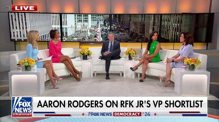 RFK Jr. reportedly considering Aaron Rodgers as VP pick