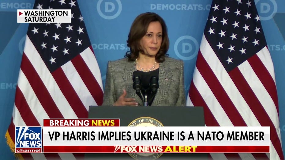 Now-deleted Kamala Harris tweet claimed US is supporting Ukraine ‘in defense of the NATO alliance’