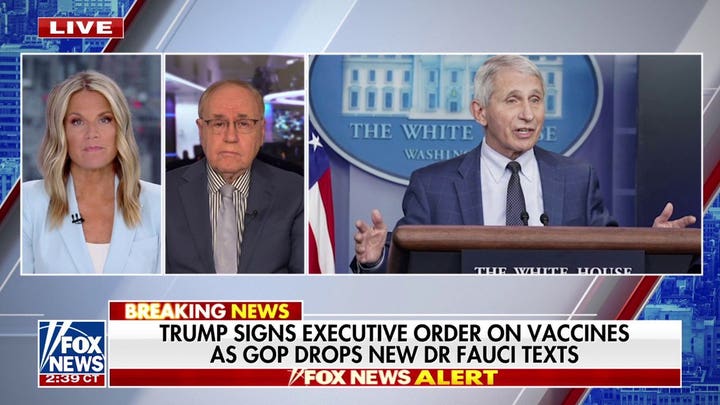 GOP senators release Fauci texts raising COVID vaccine concerns