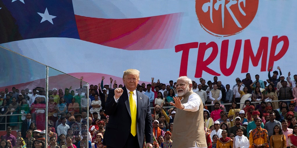 India Trump as hundreds of thousands pack the streets to see him Fox News Video