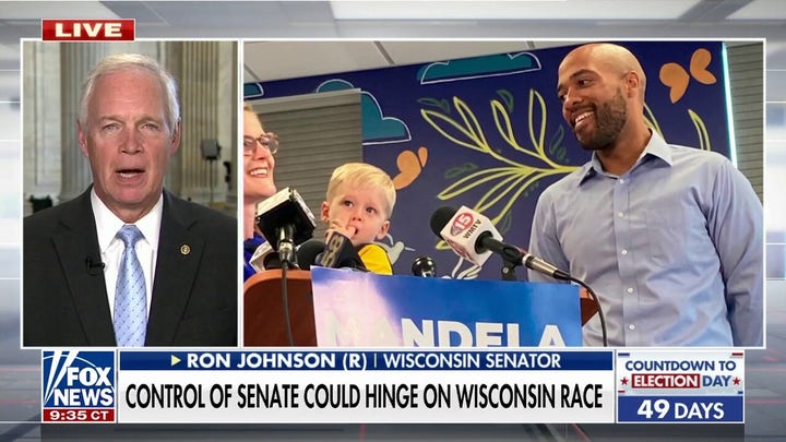 'The media is covering up for radical leftists': Sen. Ron Johnson
