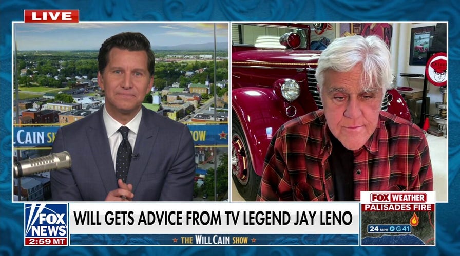 Jay Leno applauds the CA firefighters for working like a ‘military operation’