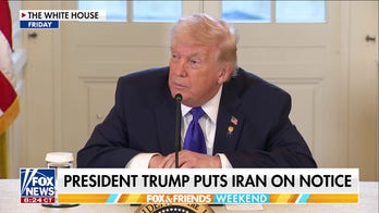 Trump warns Iran is in ‘big trouble’ amid massive protests