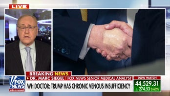 What President Donald Trump's chronic venous insuffiency means