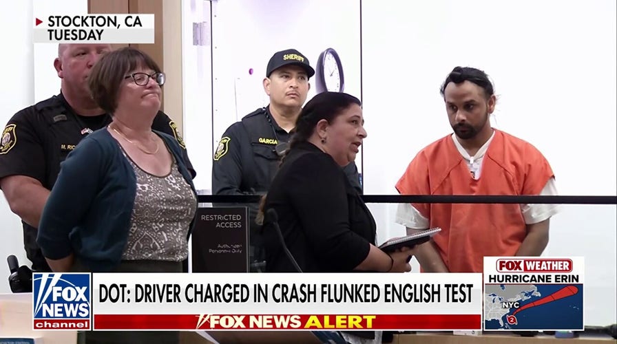 Migrant driver in deadly Florida crash flunked English, road sign tests, report reveals
