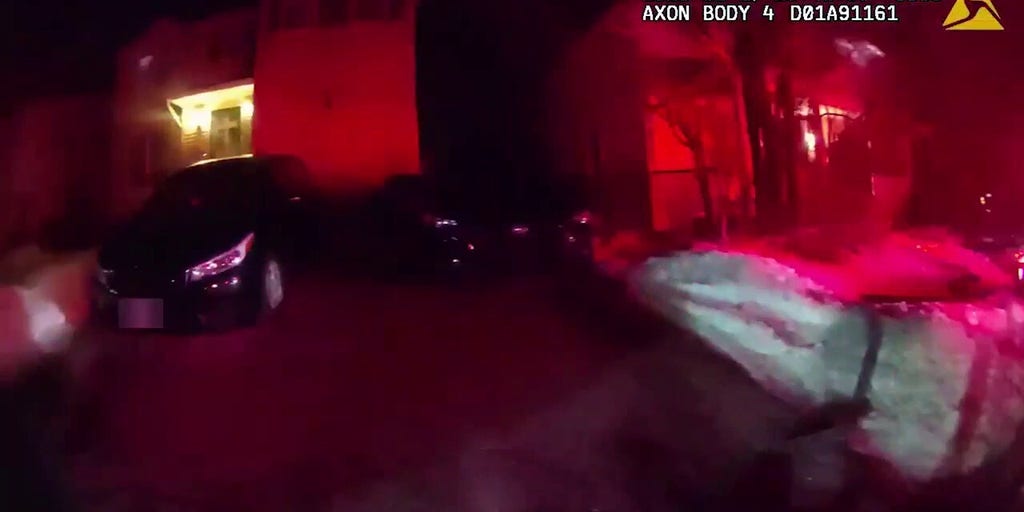 Bodycam footage shows rescue of man allegedly held captive by stepmom as home burns