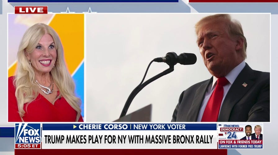 New York voter touts Trump's Bronx rally: 'We're tired of being silent'