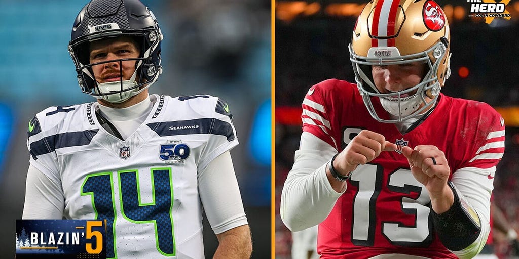 Blazin' 5 of Week 18: Seahawks favorite over 49ers for NFC West, will Steelers upset Ravens and snag AFC North? | The Herd