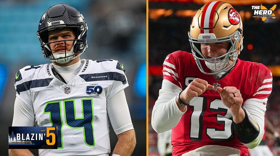 Blazin' 5 of Week 18: Seahawks favorite over 49ers for NFC West, will Steelers upset Ravens and snag AFC North? | The Herd