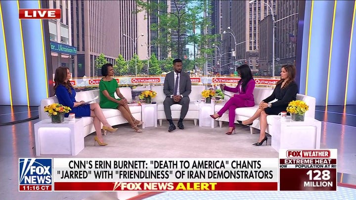 CNN reporter's remark about 'death to America' chants raises eyebrows