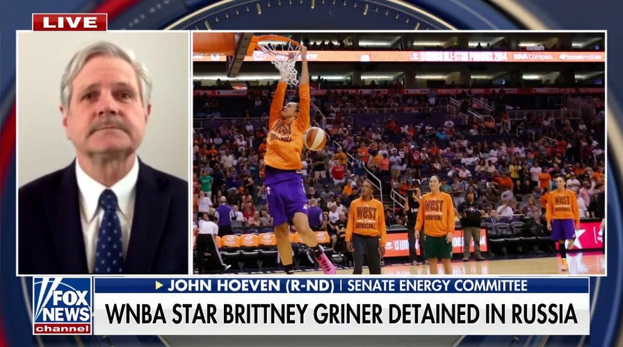 Sen. John Hoeven on WNBA star Brittney Griner being detained in Russia: ‘They better be very careful’