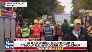 At least two dead, multiple hurt in stabbing attack near UK synagogue