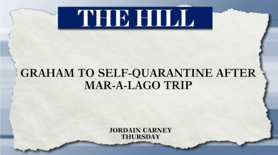 Sen. Graham calls into 'Hannity' from self-quarantine