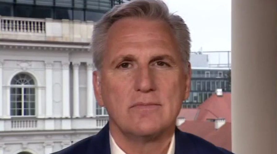 House Minority Leader McCarthy on 'atrocities' in Ukraine amid Russian invasion