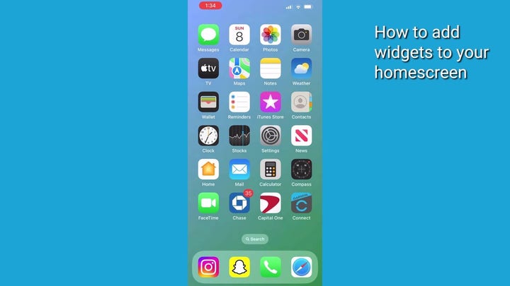 How to add and edit Widgets on your iPhone